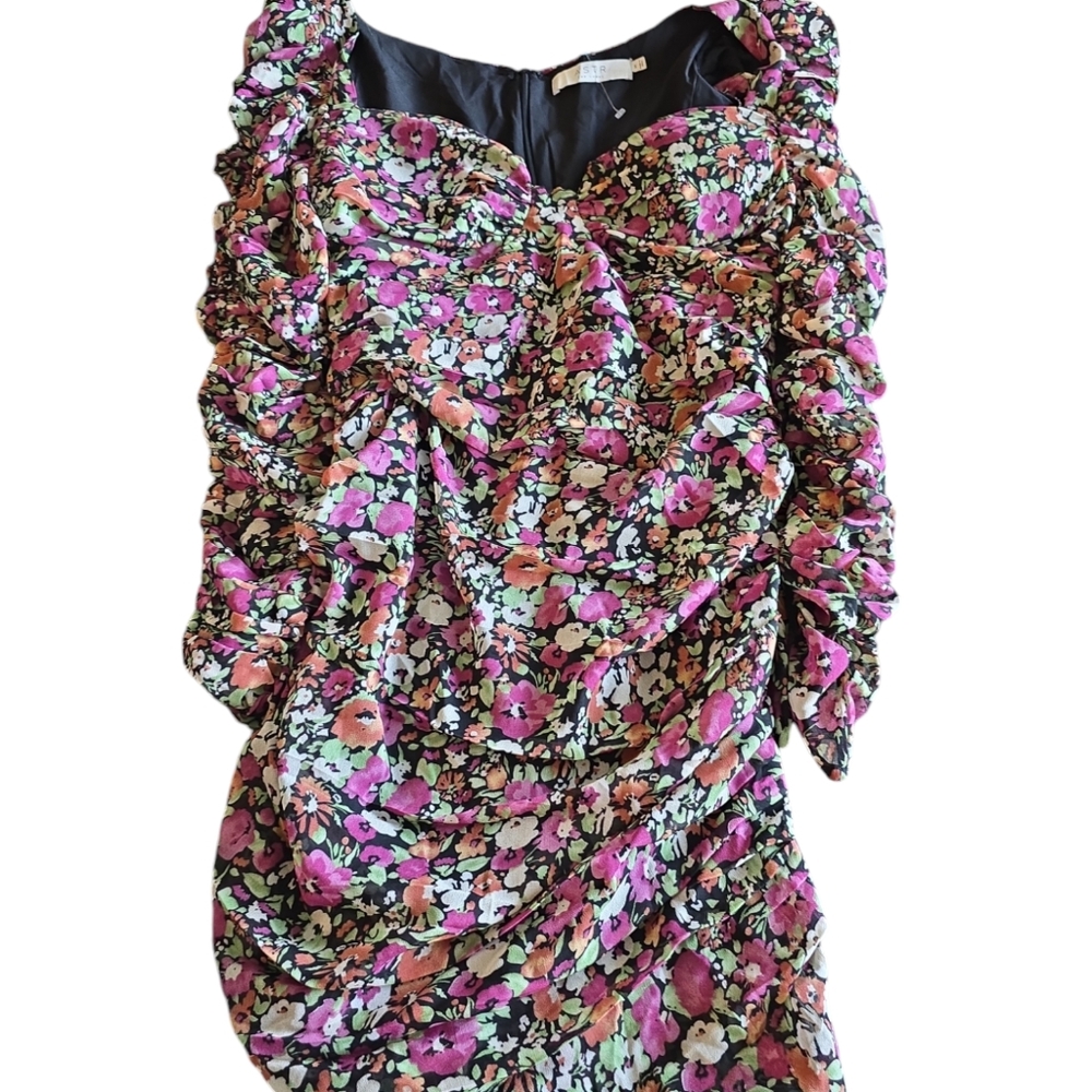 Astr Floral Mini Dress - Picture 6 of 15